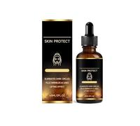 Sérum Protecteur pour Peau Noire, Sérum Visage Anti-Âge pour Cernes et Ridules, Hydratation Légère, Comble Rides et Rides
