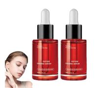 Sérum Reafirmante para Rostro y Cuello | Sérum Facial Antienvejecimiento | Sérum Antiedad con Multipéptidos | Hidrata, Aumenta la Elasticidad y Reduce Líneas Finas y Arrugas (2 piezas)