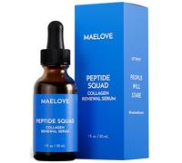 Sérum renovador de colágeno péptido, suero antienvejecimiento para la cara con péptidos de cobre, Argireline y Matrixyl 3000, suero hidratante con péptidos para arrugas, líneas finas y
