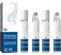 Sérum Roll-On de Romero para el Crecimiento del Cabello, 30 ml x 2 - promueve el flujo de oxígeno y Fortalece el Folículo Piloso, reduce la pérdida de cabello