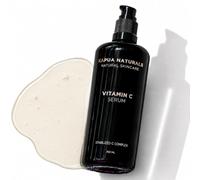 Serum Vitamina C • 100ml +Ácido Hialurónico +Vitamina E • 6-Veces sérum facial antioxidante ✓ 100% Vegano&BIO ✓ Vitamina C pura, altamente dosificada y encapsulada para una piel limpia