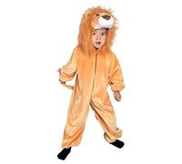 Seruna Disfraz de león F57 68-74 para bebé, gato salvaje, león, disfraz de carnaval