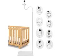 Seruno X Soporte de Pie Vigilabebés 175 cm en Altura, para Cámara de Bebé Compatible con Philips/GHB/Hellobaby/Blemil/Momcozy/litokam/jeeber/eufy/BOIFUN y Cámaras con Rosca 1/4", Soporte Cámara Bebé