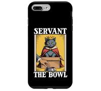 Servant The Bowl Cat In Box - Cuenco de comida con diseño de gato divertido Carcasa para iPhone 7 Plus/8 Plus