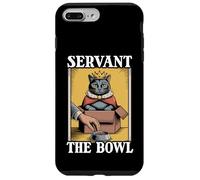 Servant The Bowl Cat In Box - Cuenco de comida con diseño de gato divertido Carcasa para iPhone 7 Plus/8 Plus