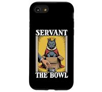 Servant The Bowl Cat In Box - Cuenco de Comida con diseño de Gato Divertido Carcasa para iPhone SE (2020) / 7/8