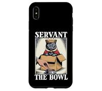 Servant The Bowl Cat In Box - Cuenco de Comida con diseño de Gato Divertido Carcasa para iPhone XS MAX