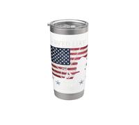 Served Like A Girl Female Veterans Day Gift Vaso térmico de acero inoxidable de doble pared