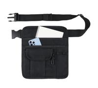 Server Waist Pouch Restaurant Waitstaff | Working Serving Apron Storage Pockets | Nurse Storage Bag Utility Use Restaurant Waitress Accessories Bag Versatile Serving Apron with Storage Compartments