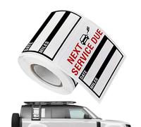Service Due Stickers For Car | 150 Pcs Waterproof Oil Change Labels | Removable Tear Resistant Labels & Stickers For Car Auto Vehicles, Pratiques Résistants Polyvalents