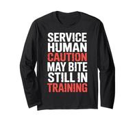 Service Human Caution May Bite Still In Training - Manga Larga