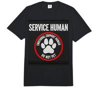 Service Human Do Not Pet Dog Canine Lover Comfort Colors Adult Heavyweight T-Shirt