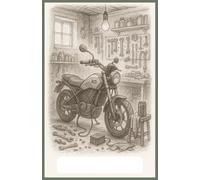 Service Log Book Electric MotorBike: Physical tool for tracking Maintenance, Repairs & Safety checks of your Electric Motorcycle, 5.5x8.5” 78 Pages, pocket size