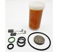 Service Pack compatible con/repuesto para: Bosch GBH 4 DSC,GBH 4 DFE,GBH 4-top,PBH 300 E, Würth BMH 30 E, SPIT 335 pieza de desgaste conjunto mantenimiento reparación kit grasa