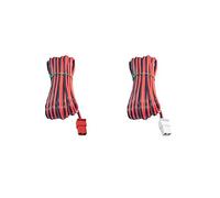 service_parts Cables de altavoz Speaker Cable Wire Cord RED-WHITE 3 Meter 2 Pieces Compatible With Sony HOME AUDIO SYSTEM