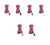 service_parts Cables de altavoz Speaker Sound 2 Pin Wires Cords Cables 6 Pieces For SONY Home Cinema Theater