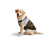 Service Train - Ropa para mascotas, chaleco de algodón suave para perros medianos y grandes para uso diario y actividades al aire libre