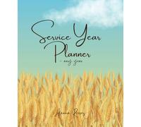 Service Year Planner - any year: Undated JW diary September to August, week to an opening, for planning and tracking goals and ministry