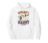 Servicio al Cliente Halloween How May I Haunt You Sudadera con Capucha