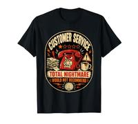 Servicio al Cliente Que una Estrella no recomendaría Camiseta