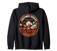 Servicio al Cliente Que una Estrella no recomendaría Sudadera con Capucha