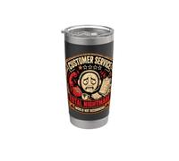 Servicio al cliente que una estrella no recomendaría Vaso térmico de acero inoxidable de doble pared