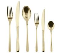 Servicio de 36 piezas monobloc Taste PVD Champagne