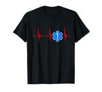 Servicio de emergencia paramédico del pulso del electrocardiograma Sani Camiseta