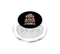 Servicio de Entrega del Trabajador Postal Oficina de Correos Día Mundial del Cor PopSockets PopGrip para MagSafe