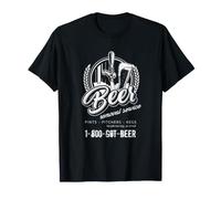 Servicio de extracción de Cerveza Sin Trabajo Demasiado Grande o pequeño Día del Padre Camiseta