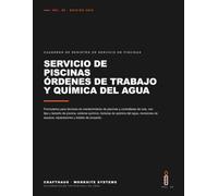 Servicio de Piscinas - Órdenes de Trabajo y Química del Agua: Visitas de Servicio, Lecturas Químicas, Revisión de Equipos, Limpieza de Filtros, Reparaciones y Firma del Cliente