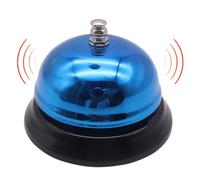 Servicio de recepción Llamada Bell - Herramienta de mostrador de escritorio de metal anti -rust | Mapas de mesa duradera para hoteles, oficinas, aulas, restaurantes, mostradores de clientes, escritori