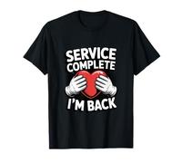 Servicio de recuperación para hombres de cirugía a corazón abierto Estoy de vuelta Camiseta
