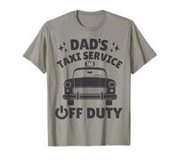 Servicio de Taxi de papá Fuera de Servicio - Retro Divertido Camiseta