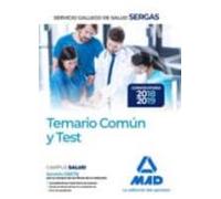 Servicio Gallego De Salud. Temario Común Y Test (sergas)