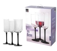 Servicio Royal Leerdam De 18 Copas De Vidrio Transparente Modelo Nieve
