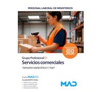Servicios comerciales (Grupo Profesional E1). Personal laboral de Ministerios. Temario específico y test