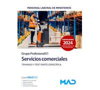 Servicios comerciales (Grupo Profesional E1). Personal laboral de Ministerios. Temario específico y test