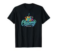 Servicios Profesionales de Limpieza Ama de Llaves Camiseta gráfica económica
