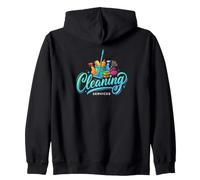 Servicios Profesionales de Limpieza Ama de Llaves Sudadera con Capucha