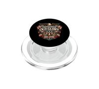Servido bajo la Gloria EST 1776 Veterano Águila Militar EE.UU PopSockets PopGrip para MagSafe