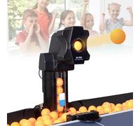 Servidor automático de pelotas de tenis de mesa con controlador inalámbrico y pelotas para entrenamiento en casa
