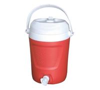 Servidor de bebidas térmicas, portador de agua compacto de viaje, caliente y frío con dispensador de bebidas, jarra de almacenamiento para refrescos de picnic, equipo de aventura con estilo de vertido