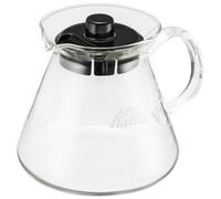 Servidor de caf Kalita (Carita) I Jarra para verter I 500 ml (17 oz) I Cafetera compatible con goteros Kalita I Vidrio resistente al calor I Hec