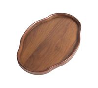 Servidor de comida de té - 11 pulgadas pequeño para beber vintage, placa central otomana | Sofá cama Sofá Tocador Baño Joyería Vela Perfume Display Regalo de boda Decoración para el hogar Prop