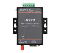 Servidor de Dispositivos en Serie HF2211, RS232 / 485/422 a WiFi y Ethernet Módulo de comunicación de Mensajes Cortos DTU, Soporte para Dispositivos de comunicación de Datos en Serie 5-36VDC