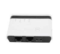 Servidor de Impresión de Red USB 2.0 Inalámbrico - 10/100 MBPS LAN Bridge Adaptador de Servidor de Impresora USB, Soporte 7/8/10/11/, OS, Soporte 4 Impresoras (Enchufe de la UE)