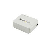 Servidor de impresión inalámbrico N USB 2.0 STARTECH - Puerto Ethernet 10/100 Mb/s - 802.11 b/g/n y 150 Mb/s - Blanco