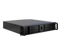 Servidor Inter-Tech 2U-2098-SK Rack 2U Micro ATX Mini-ITX Acero Negro