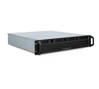 Servidor Inter-Tech 2U 2404L S-ATA Rack micro ATX Mini-ITX Acero 2U Negro Gris